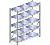 Schulte | Étagère large | Charge max. 500 kg | Largeur du compartiment 2250 mm | Étagère de base | Hauteur 3000 mm | Profondeur 500 mm