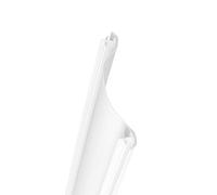 Schulte joint d'étanchéité joint pare baignoire blanc 130 cm pour pare baignoire épaisseur verre 3 mm recoupable