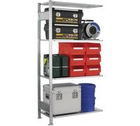 SCHULTE Lagertechnik Étagère à emboîter H2000xl1000xP300 mm étagère d’extensi...