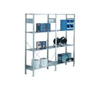 Schulte Lagertechnik Étagère à emboîter H2000xl1000xP400mm étagère de base galvanisée 2 cadre, 4 tabl Quantité:1