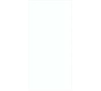 Schulte panneau mural 100x210 cm, revêtement pour douche et salle de bains, placement facile, DécoDesign BRIO, blanc brillant