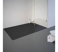 Schulte receveur de douche 80x120x3.2 anthracite effet pierre antidérapant