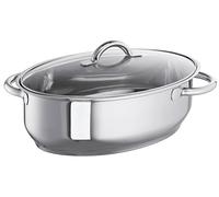 Schulte-Ufer 6768-38 Cocotte couvercle en verre 38 cm, 9 L Induction