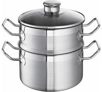 Schulte-Ufer Alles-Dämpfer Profi-Line i, Dampfgarer, Dampftopf, Edelstahl 18/10, 20 cm, 0128-20 i