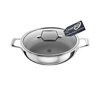 Schulte-Ufer ASTRAL 64454-923-24 Sauteuse en acier inoxydable avec structure de surface Universus 24 cm