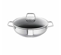 Schulte-Ufer Braisière Wega avec couvercle Pot à braiser en acier inoxydable ...