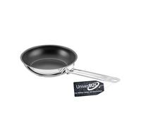 Schulte-Ufer GastroSUS Industar PLUS 163150-20 Poêle à frire en acier inoxydable avec structure de surface Universus pour induction 20 cm
