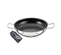 Schulte-Ufer GastroSUS Industar PLUS 163151-28 Sauteuse avec structure de surface UniverSUS en acier inoxydable Compatible induction 28 cm