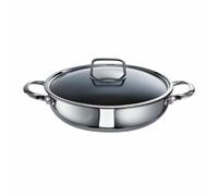Schulte-Ufer Romana i XXStrong poêle à frire, acier inoxydable 18/10, 24 cm