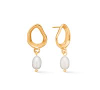 Schultz Jasmin Boucles d'oreilles Acier inoxydable plaqué or SC10002-SP - Femme - Acier inoxydable