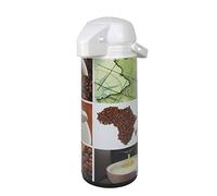 SCHULZ Théière isotherme à pompe pour boissons chaudes et froides 1,9 l café