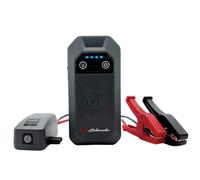Schumacher Electric Compact SBX505 - Booster Batterie Voiture 1500A 12V - Démarreur Lithium Pinces Sécurisées - Moteurs Essence 8L/Diesel 6L - USB-C, Charge sans Fil, LED - Mode Override, Pre-Heating
