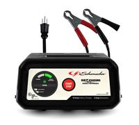 Schumacher SC1282 Fully Automatic Battery Charger and Maintainer - 10 Amp/2 Amp 12V - for Automotive, Marine, and Power Sport Batteries
