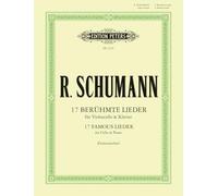 Schumann: 17 Famous Lieder for Cello & Piano (EP2376)