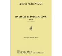 SCHUMANN - 6 ETUDES EN FORME DE CANON - OPUS 56 - PIANO