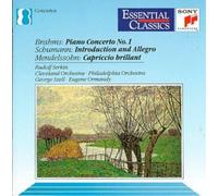 Brahms / Schumann / Mendelssohn – Concerto p. n°1 / Intro & Allegro / Capriccio brillant – CD