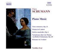 Sonate pour piano en sol mineur et Romances op.11 – CD – NAXOS