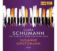 Schumann, Clara : Intégrale de l’Oeuvre pour piano solo
