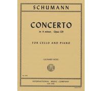 SCHUMANN Concerto in A minor, Opus 129 for Cello and Piano