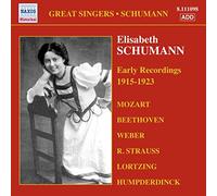 Elisabeth Schumann – Edition Schumann Vol. 1 – CD (Import) – NAXOS