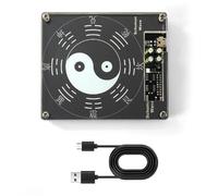 Schumann Générateur de fréquence de résonance 7,83 Hz alimenté par USB 5 V Générateur de son ultra-basse fréquence en acrylique pour aide au sommeil, yoga, sommeil profond, pleine conscience