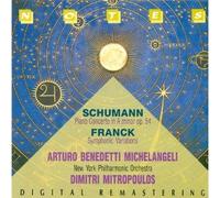 Schumann: Piano Concerto - Franck: Symphonic Variations