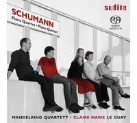 Schumann: Piano Quartet & Piano & Quintet (Hybr) by Mandelring Quartet, Le Guay (2010-06-29)