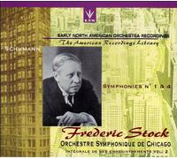 Schumann, R. - SCHUMANN : 1° et 4° Symphonie / Frederick Stock
