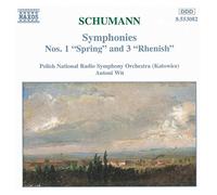Schumann, R. - Schumann:sym 1 Spring &3 Rheni [Import]