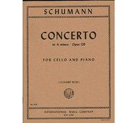Schumann Robert Concerto en mineur op. 129. pour violoncelle et piano. par Leonard Rose. International