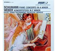 SCHUMANN Robert (Germania); SCHUMANN Robert (Germania); WEBER Carl Maria von (Germania); WEBER Carl Maria von (Germania) - SCHUMANN, Robert: Piano Concerto in A minor, op.54 - WEBER, Carl Maria von: Konzertstuck in F minor for piano and orchestra, op.79 -- Friedrich Gulda ...