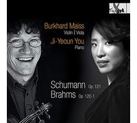 Schumann/Sonate pour Violon et Piano N 2 en Re Mineur Op 21/Brahms/Sonate pour Alto et Piano en Fa Majeur Op 120 N 1