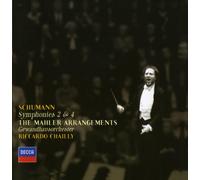 Schumann – Symphonies n°2 et n°4 : arrangements de Gustav Mahler – Import