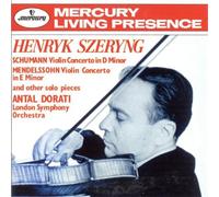 Schumann: Violin Concerto in D Minor / Mendelssohn: Violin Concerto in E Minor / Encores by Henryk Szeryng (2003-06-13)
