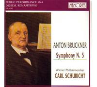 Schuricht - BrucknerSymphony No.5 [Import]