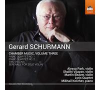 Gérard Schurmann – Musique de chambre Vol. 3 – CD – NAXOS