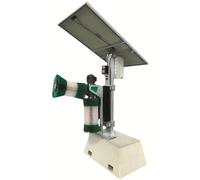 Schurr Brosse à vaches avec installation photovoltaïque, type D22 pour l'élevage de bovins en pâturage