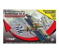 Schusta/schlasta 27b Halberstadt + Color - 1:48e - Mirage Hobby G