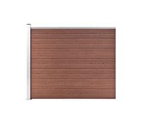Schuttingpaneel 175x146 cm HKC bruin148981