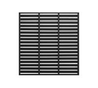 Schuttingpaneel 180x180 cm HKC zwart318111