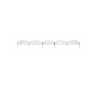 vidaXL Schuttingset gebogen 77,3x26 cm groen146101 G
