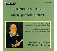 Schutz, H. - Sacred Concertos-Volume. 4