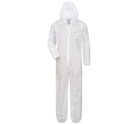 SCHUTZGUT 2966-5xl Combinaison jetable, Blanc, XXXXXL Mixte