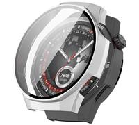 Schutzhülle für Huawei Watch GT 5 Pro 46mm Hülle, Hart PC Case Covers mit Glas Schutzfolie Displayschutz, Anti-Kratz Anti-Staub Schutz Gehäuse für Huawei Watch GT 5 Pro 46mm