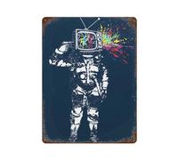 SCHUWEFA Digital Killed Analog StarWall Decor Art Metal Tin Poster Modern Bar Decorations40x30cm