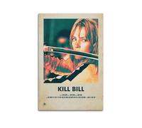SCHUWEFA Poster du film Kill Bill - Impression sur toile - Décoration murale moderne pour chambre à coucher - 20 x 30 cm