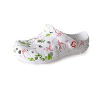 Schu'zz - Globule Imprimé - Sabot Plastique Femme - Confortable, Léger, Ultra Résistant - Certifié CE - pour la Maison et Activités de Plein Air - Cactus, 40 UE