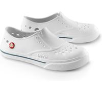 Schu'zz Schuzz Femme Sabot Chaussures de bain Sneaker'zz Blanc & liseré gris / Blanc EUR 39