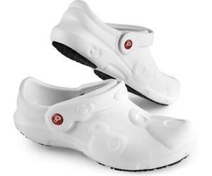 Schu'zz Schuzz Hommes Sabot Chaussures de travail PRO Homme uni CE 20347 Blanc / Blanc EUR 45