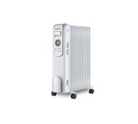 Scholtès Radiateur bain d'huile SCHV909B 2000 W Thermostat électronique Blanc